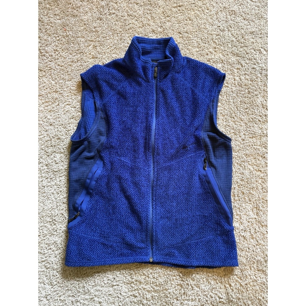 Vintage Y2K Patagonia R2 Blue Fleece Gilet Vest Mens L 25152